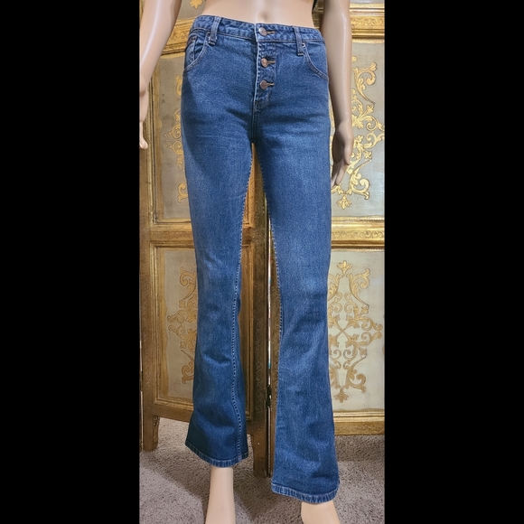 VTG Flare Bottom Jeans - Picture 7 of 16